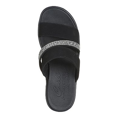 Skechers Cali® Rumble On Social Glam Women's Wedge Sandals