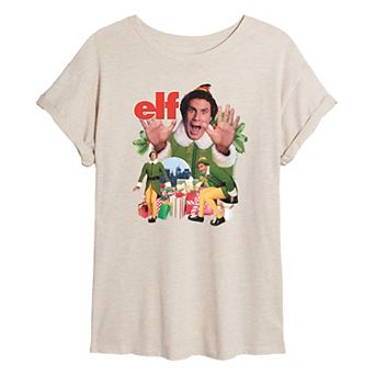 Juniors' Elf Buddy Graphic Tee