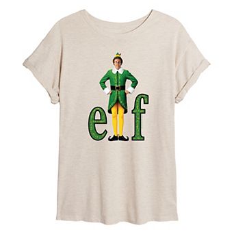Juniors' Elf Buddy Graphic Tee