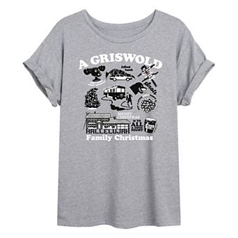 Juniors' Christmas Vacation Griswold Item Graphic Tee