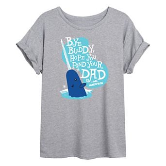 Juniors' Elf Bye Buddy Graphic Tee