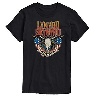 Big & Tall Lynyrd Skynyrd Steer Skull Graphic Tee