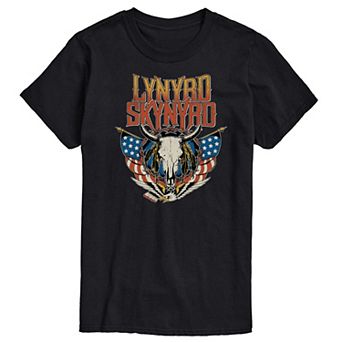 Big & Tall Lynyrd Skynyrd Steer Skull Graphic Tee