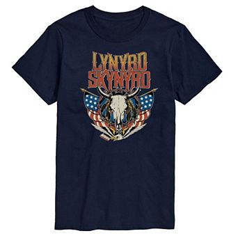 Big & Tall Lynyrd Skynyrd Steer Skull Graphic Tee