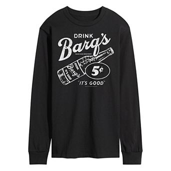 Men's Barq's Vintage Ad Long Sleeve Graphic Tee