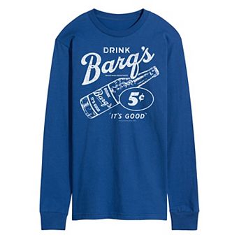 Men's Barq's Vintage Ad Long Sleeve Graphic Tee