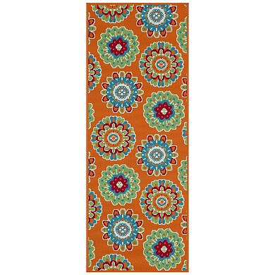 Sonoma Goods For Life® Floral Medallion Indoor/Outdoor Accent Rug
