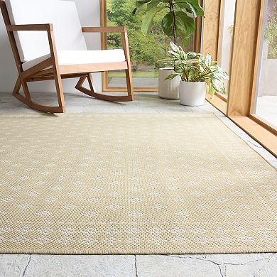 Sonoma Goods For Life® Diamond Border Indoor/Outdoor Accent + Area Rugs