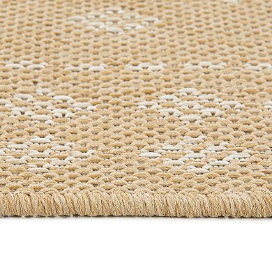 Sonoma Goods For Life® Diamond Border Indoor/Outdoor Accent + Area Rugs