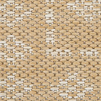 Sonoma Goods For Life® Diamond Border Indoor/Outdoor Accent + Area Rugs