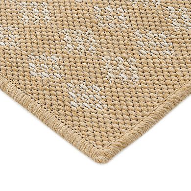 Sonoma Goods For Life® Diamond Border Indoor/Outdoor Accent + Area Rugs