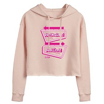 Juniors' Barbie The Movie Barbie Land Graphic Tee