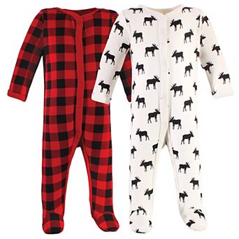 Infant Boy Cotton Snap Sleep and Play 2 pk