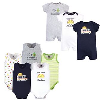 Infant Boy Cotton Bodysuits and Rompers