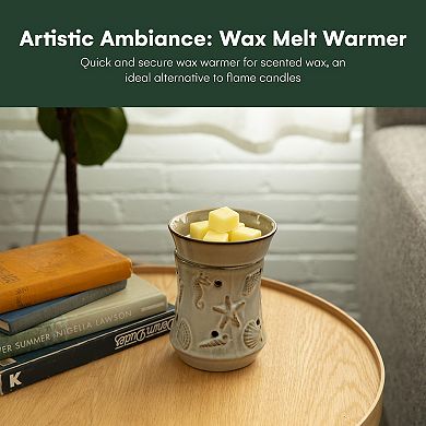 Wall Plug-in Wax Warmer, Scented Wax Electric Home Fragrance Warmer For Essential Oils Night Light