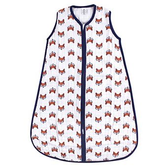 Yoga Sprout Baby Boy Sleeveless Muslin Cotton Sleeping Bag, Sack, Blanket, Clever Fox