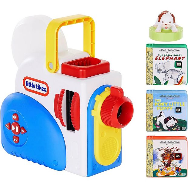  Little Tikes Story Dream Machine Starter Set, Storytime, Little  Golden Book, Audio Play, The Poky Little Puppy Character, Nightlight, Gift  and Toy for Toddlers and Kids Girls Boys Ages 3+ years 