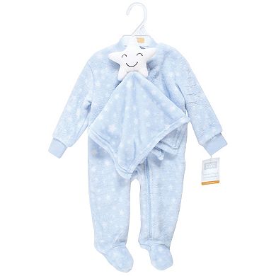 Infant Boy Flannel Plush Sleep and Play and Security Toy