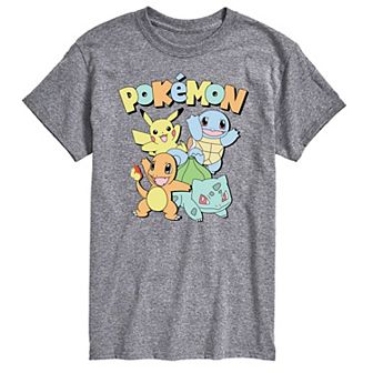 Big & Tall Pokémon Muted Graphic Tee