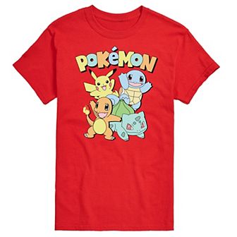 Big & Tall Pokémon Muted Graphic Tee
