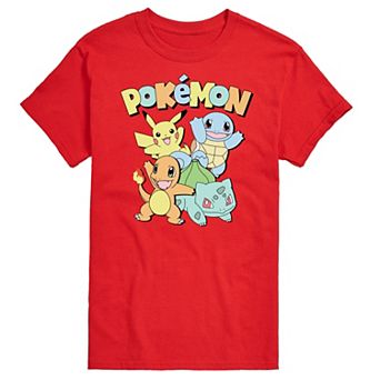 Big & Tall Pokémon Muted Graphic Tee