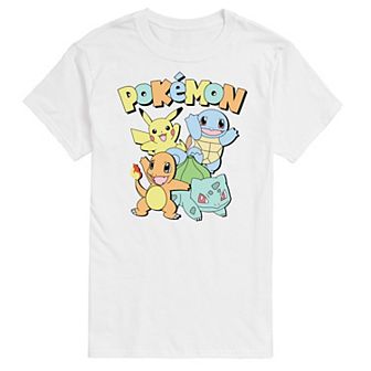 Big & Tall Pokémon Muted Graphic Tee
