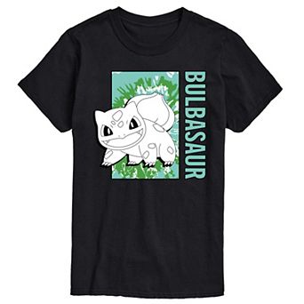 Big & Tall Pokémon Tie Dye Bulbasaur Graphic Tee