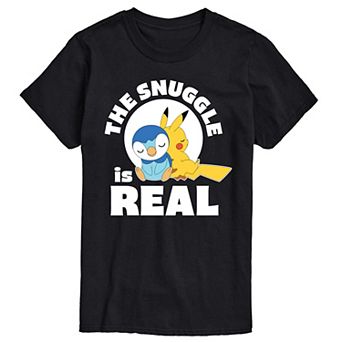 Big & Tall Pokémon The Snuggle Is Real Graphic Tee
