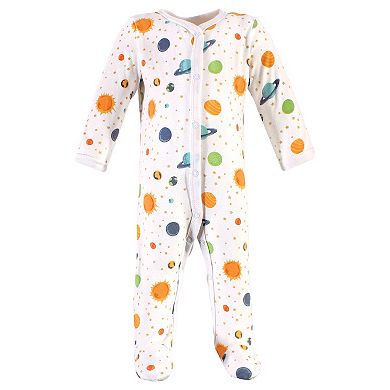 Infant Boy Cotton Snap Sleep and Play 2pk