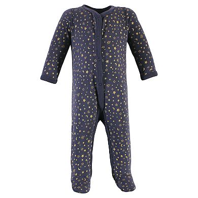 Infant Boy Cotton Snap Sleep and Play 2pk