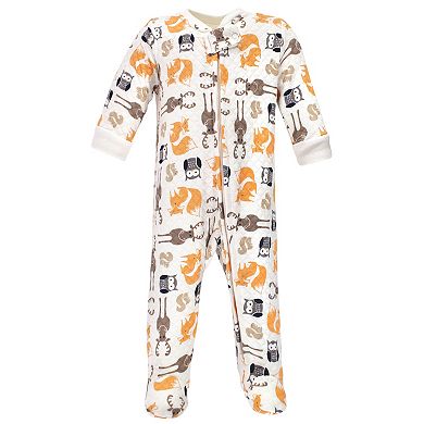 Infant Boy Premium Quilted Zipper Sleep and Play 2pk