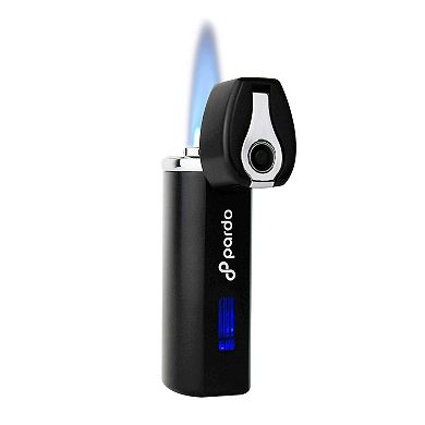 Pardo Electric Torch Lighter - Triple Jet Flame, Refillable Butane, Triple Torch Ignition