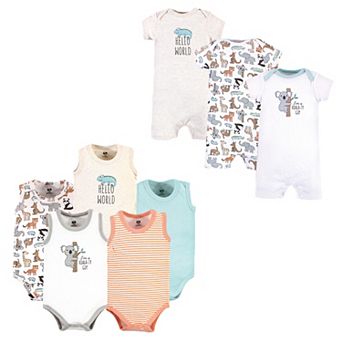 Infant Boy Cotton Bodysuits and Rompers