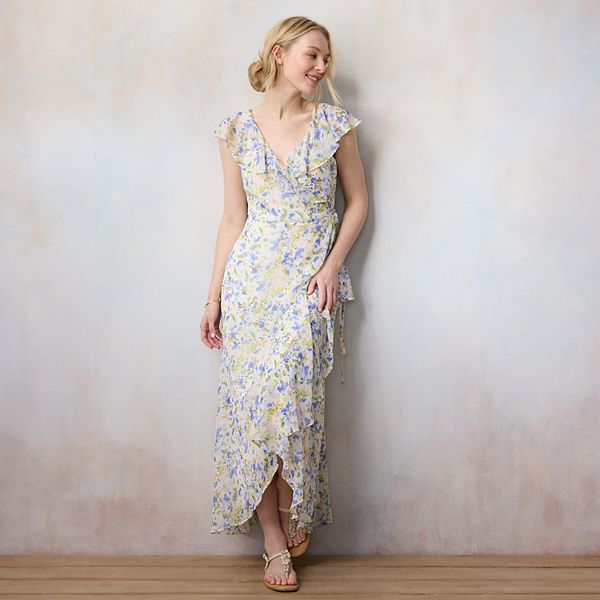 Lauren Conrad Womens Dresses Size 14 Women's Floral Designer