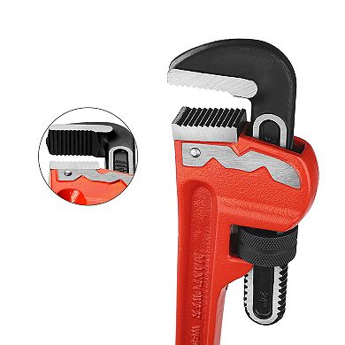 MAXPOWER Heavy Duty Straight Pipe Wrench, 24 Inch(600mm)