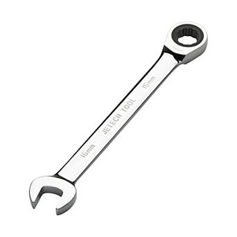 Jetech 16mm Ratcheting Combination Wrench, Metric