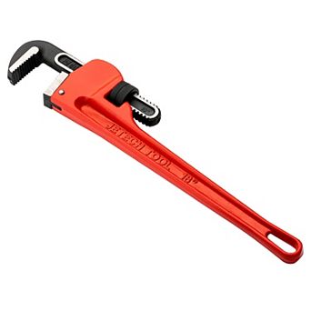 Jetech Heavy Duty Straight Pipe Wrench, 18 Inch (450mm)
