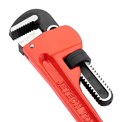 Jetech Heavy Duty Straight Pipe Wrench, 18 Inch (450mm)