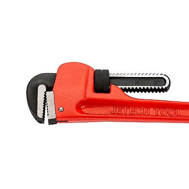 Jetech Heavy Duty Straight Pipe Wrench, 18 Inch (450mm)