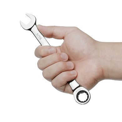 Jetech 9/16 Inch Ratcheting Combination Wrench, SAE
