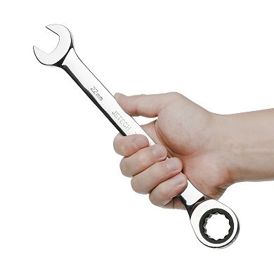 Jetech 22mm Ratcheting Combination Wrench, Metric