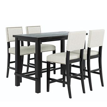 Merax 5 pc Counter Height Dining Set