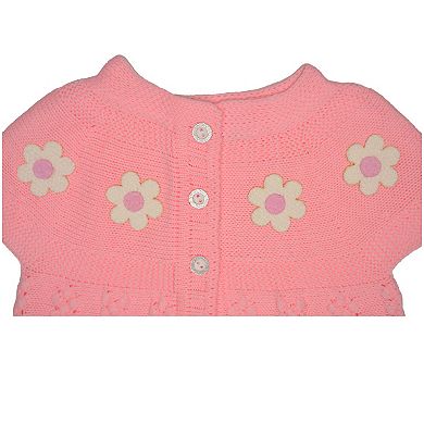 Girl's Sweater For Baby & Toddlers Warm & Cozy Colorful Pull-Over Button Vest