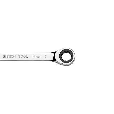 Jetech Double Box End Ratcheting Wrench (10mm x 11mm), Metric