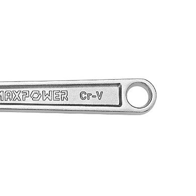 MAXPOWER Heavy Duty Adjustable Wrench Set (8in, 12in), CR-V, 2PCS