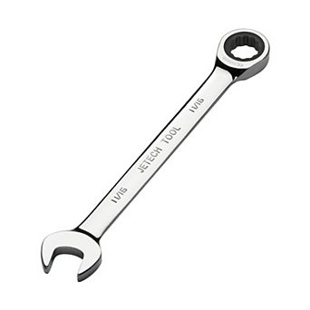 Jetech 11/16 Inch Ratcheting Combination Wrench, SAE