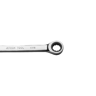 Jetech 11/16 Inch Ratcheting Combination Wrench, SAE