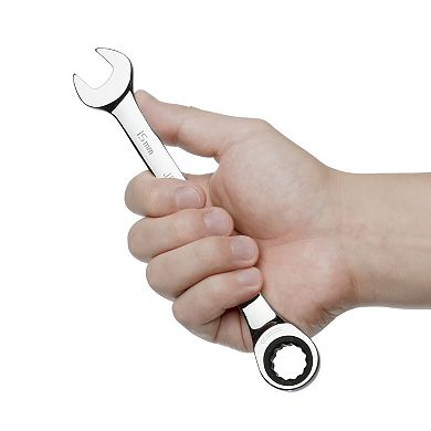 Jetech 15mm Ratcheting Combination Wrench, Metric