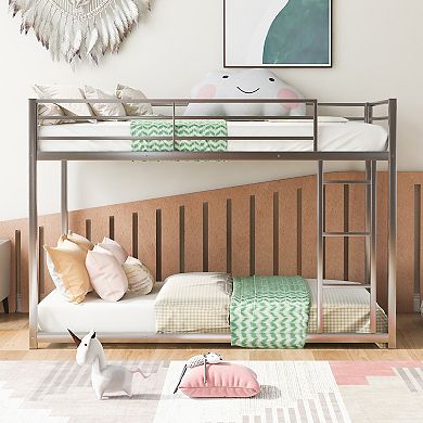 Merax Twin over Twin Metal Bunk Bed