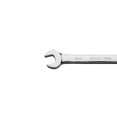 Jetech 18mm Ratcheting Combination Wrench, Metric